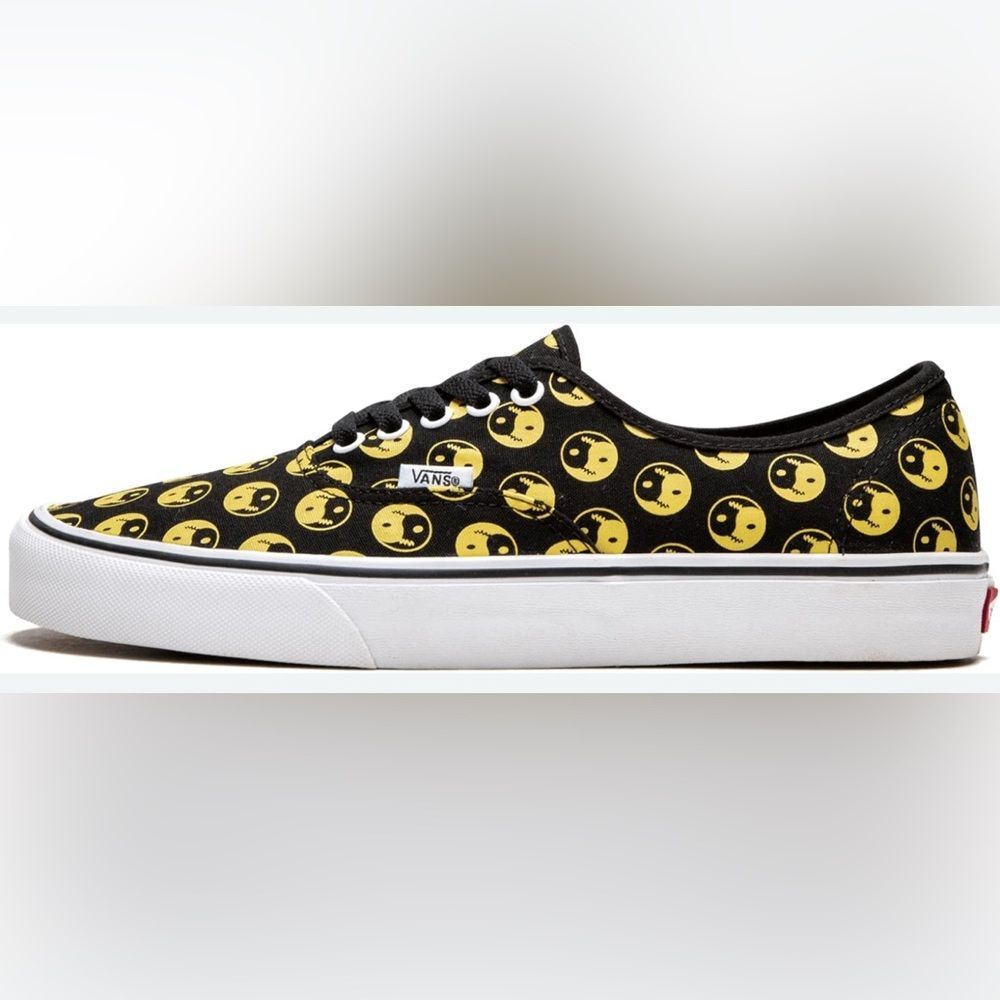Vans Authentic Daze Later Sappy Face Yin Yang Black Era Shoes M9/ W10.5